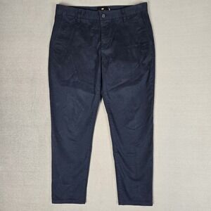 Under 510 Pants Men 32x26 Navy Blue Cotton Stretch Commuter Trousers Work